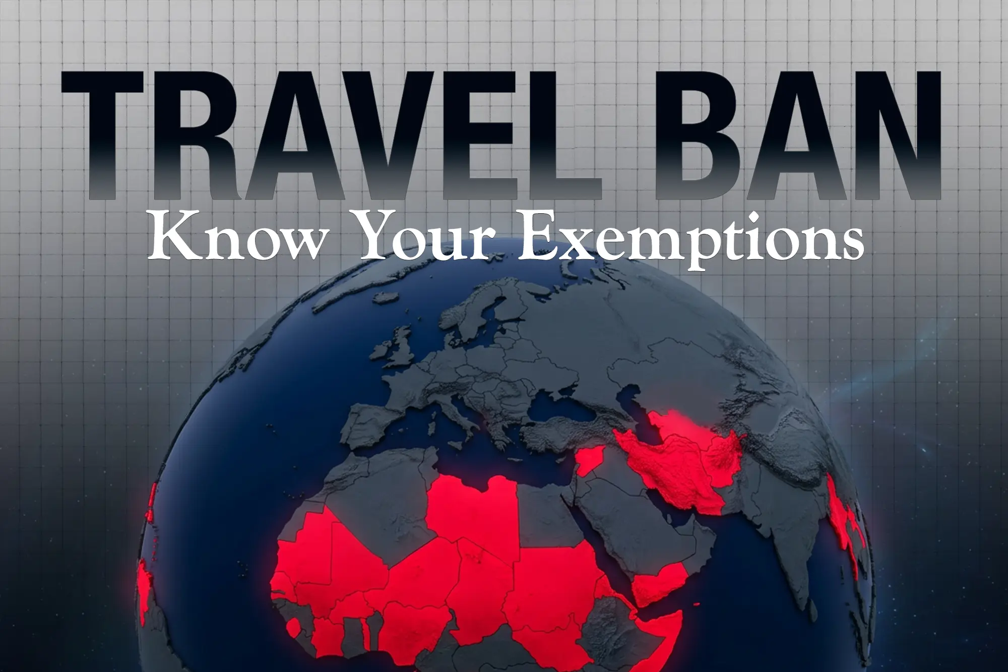 Exenciones a la prohibición de viajar en 2026: quién reúne los requisitos y cómo solicitarlas